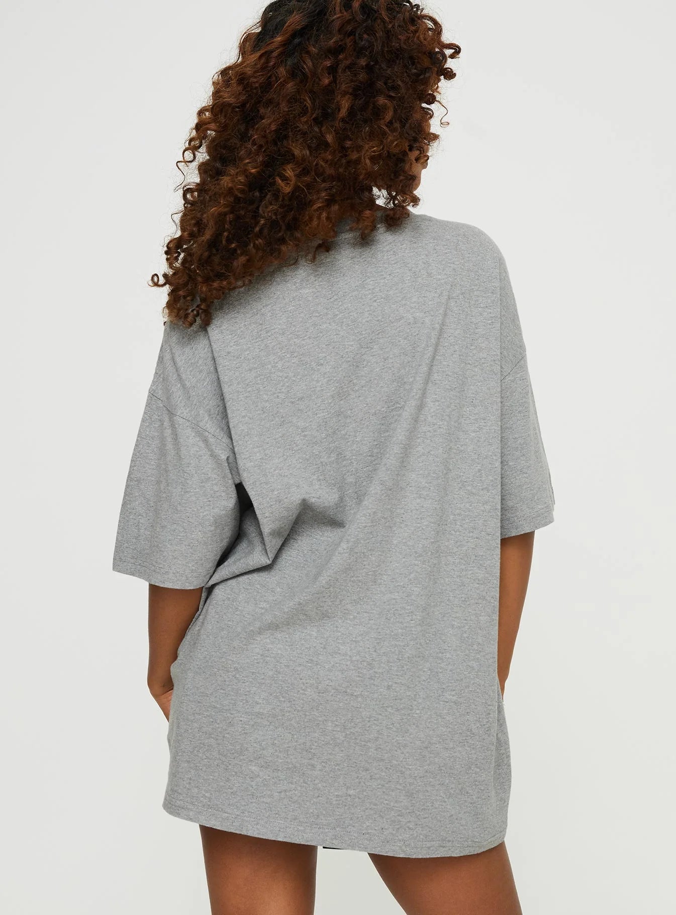 Champ Graphic Tee Grey Marle