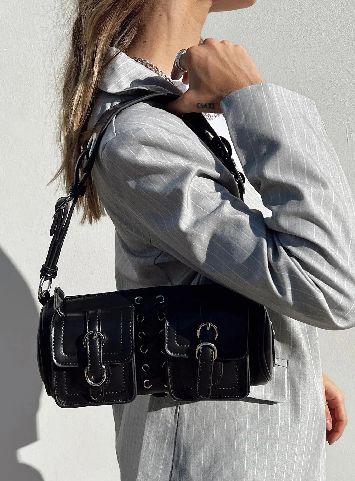 Summer Shoulder Bag Black