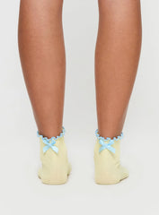 Lanter Socks Lemon Blue