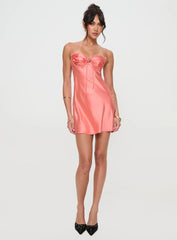 Monument Mini Dress Pink