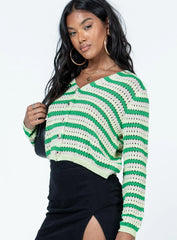 Skye Cardigan Green