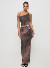 Whiley Maxi Skirt Multi Stripe