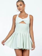 Arden Mini Dress Sage