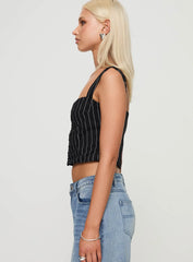 Feed The Fire Top Black