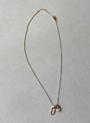 Schofield Pearl Necklace Gold