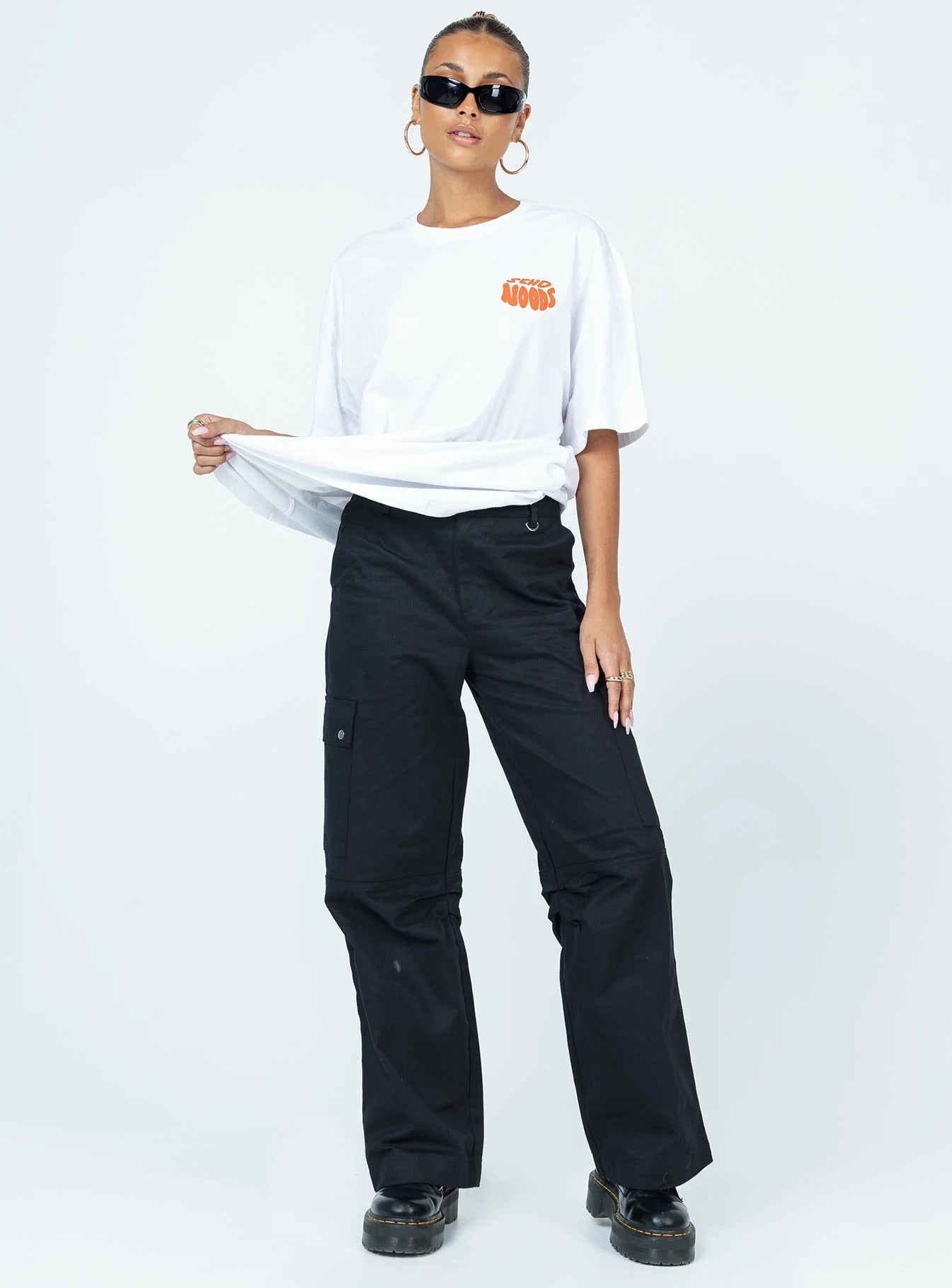 Noods Oversized Tee White