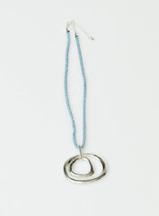 Zenda Necklace Blue Silver