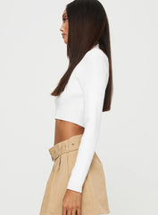 Favrelle Long Sleeve Top White