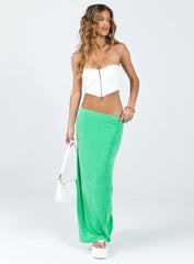 Viviana Midi Skirt Green