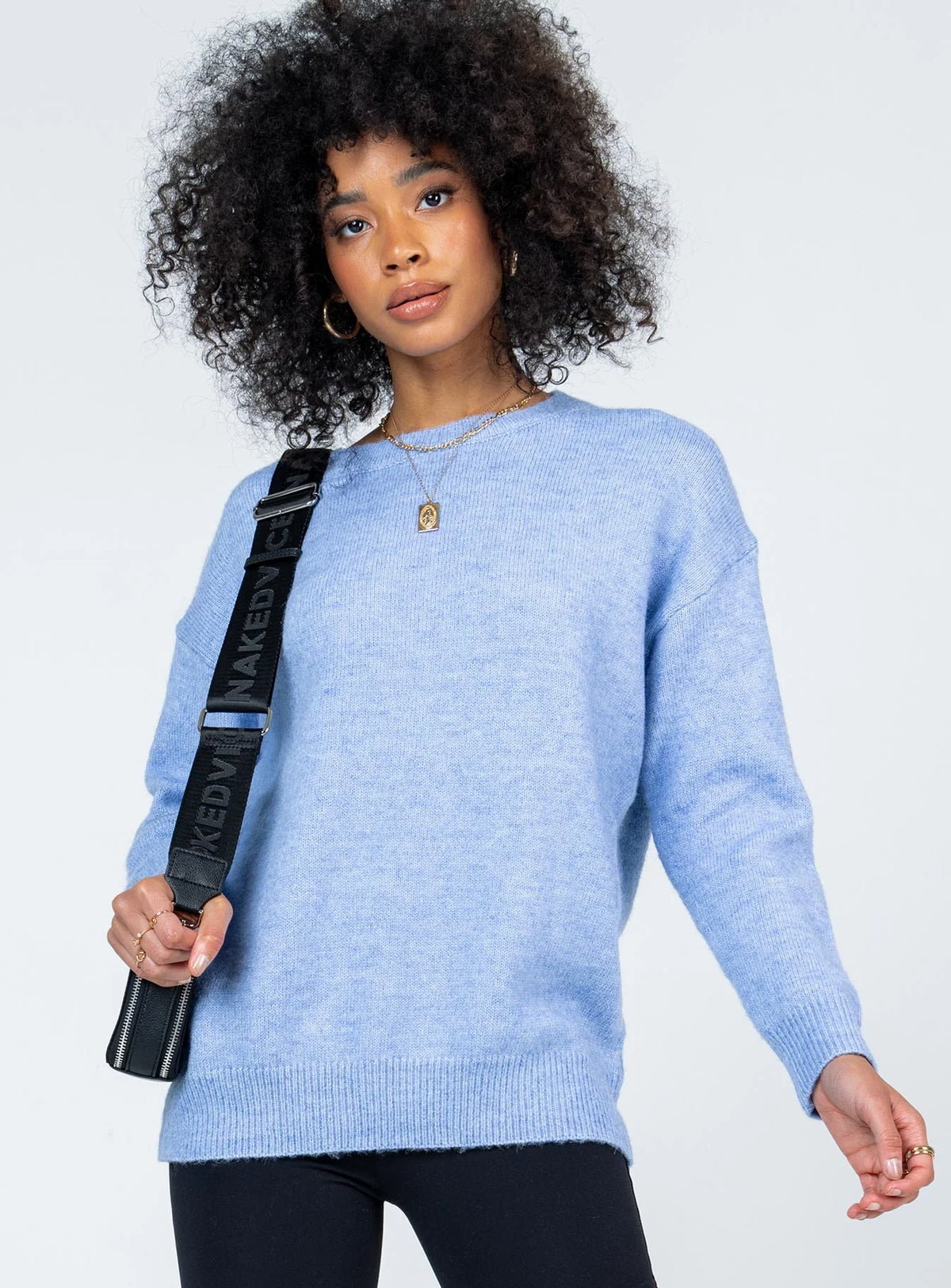 Kelsea Oversized Sweater Blue