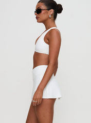 With Purpose Active Skort White