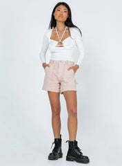 Ramiro Long Sleeve Top White