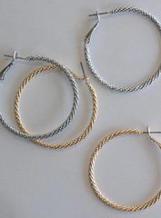 Fischer Hoop Earring Pack Gold / Silver