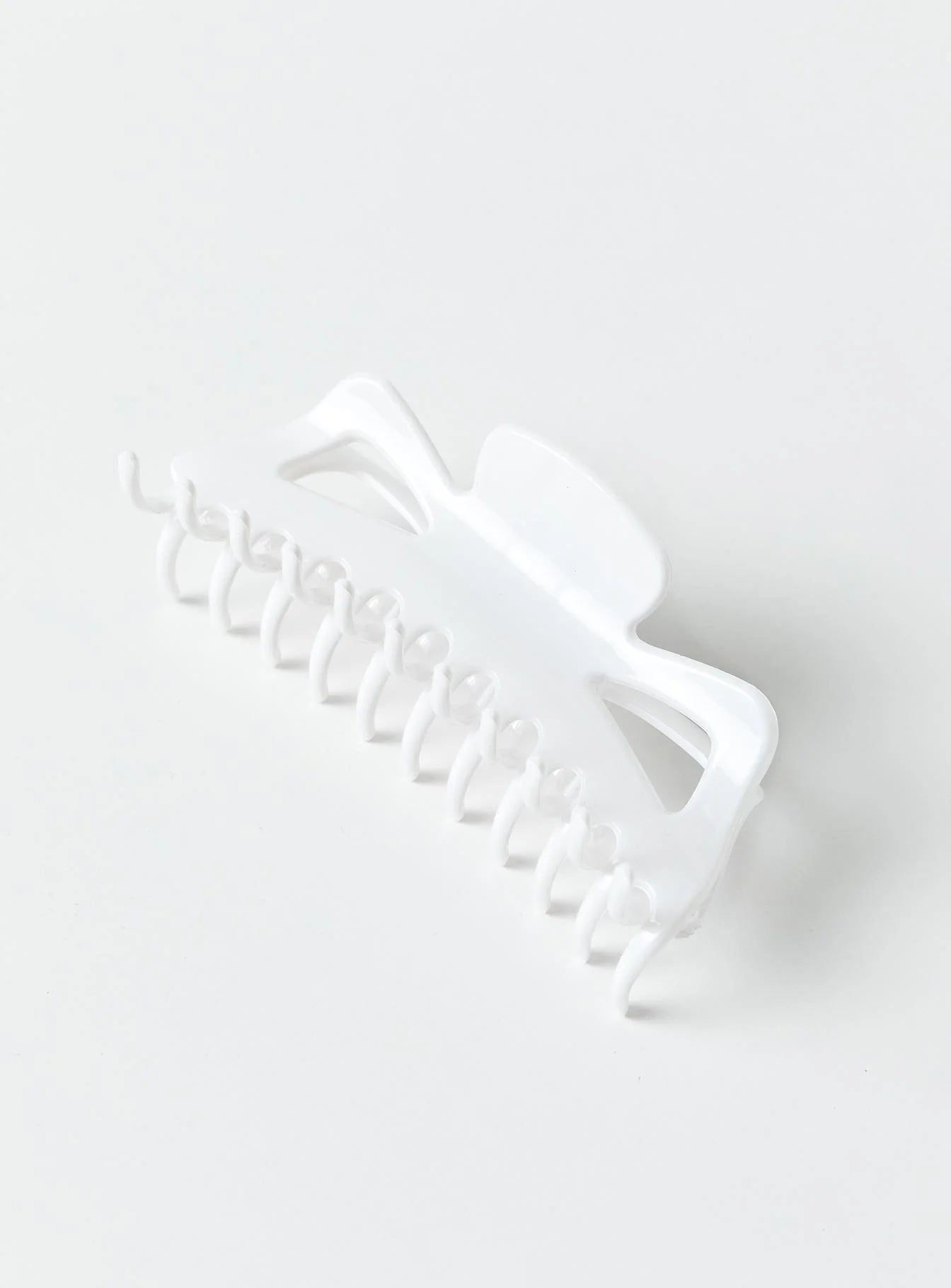 Erma Hair Clip White