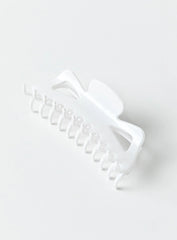 Erma Hair Clip White