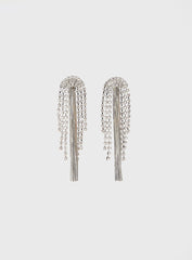 Waterfall Earrings Silver