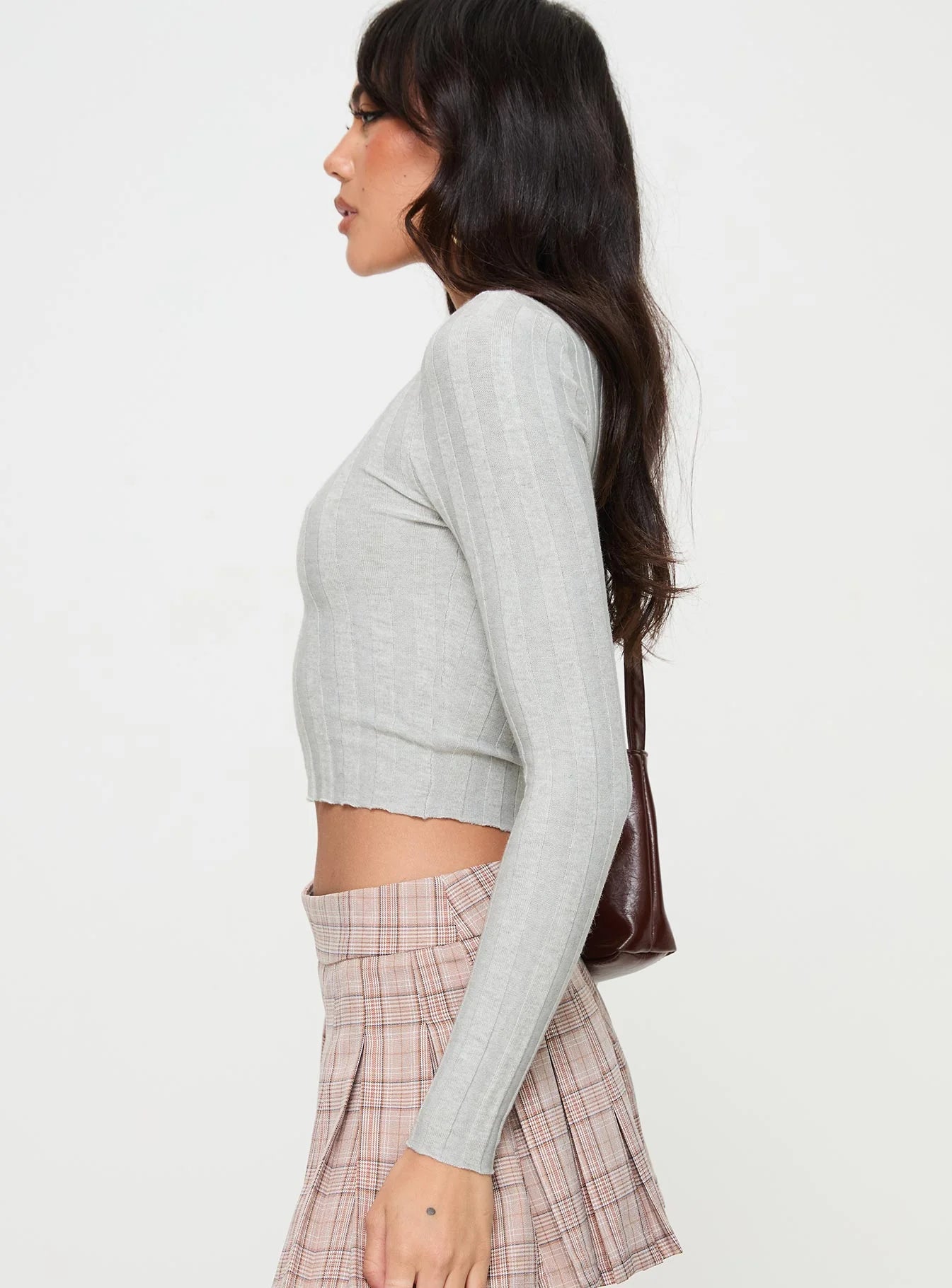Tinkla Long Sleeve Top Grey