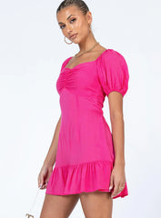 Someday Soon Mini Dress Pink