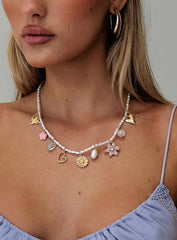 Works A Charm Necklace Multi