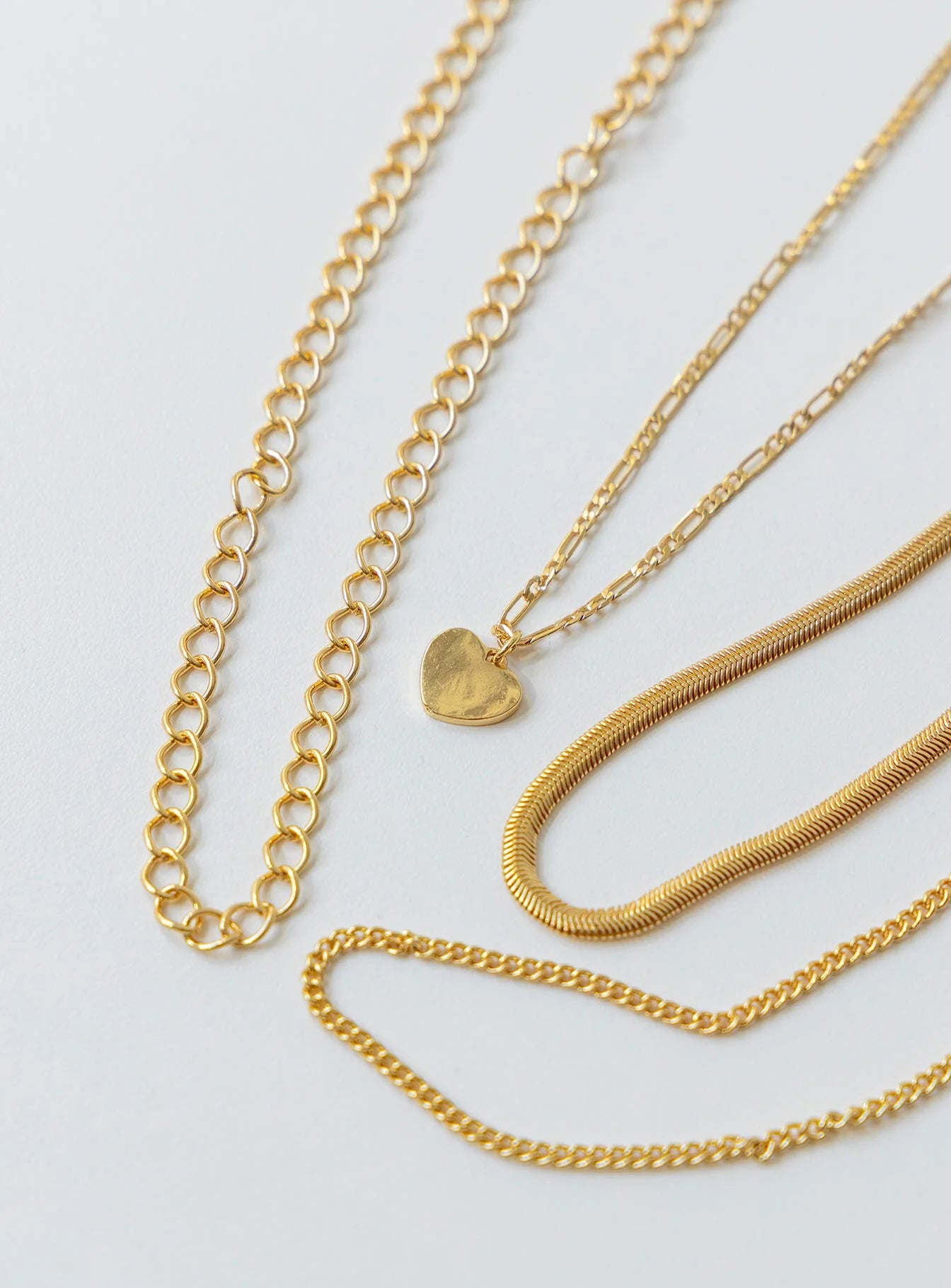 DeLuca Chain Necklace Gold