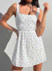 Samana Mini Dress White Petite