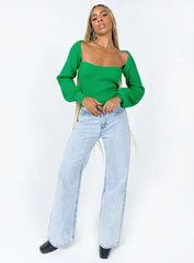 Eliza Sweater Green