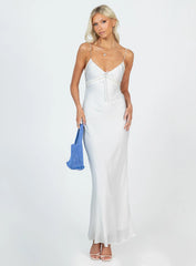 Emily Maxi Dress White Tall