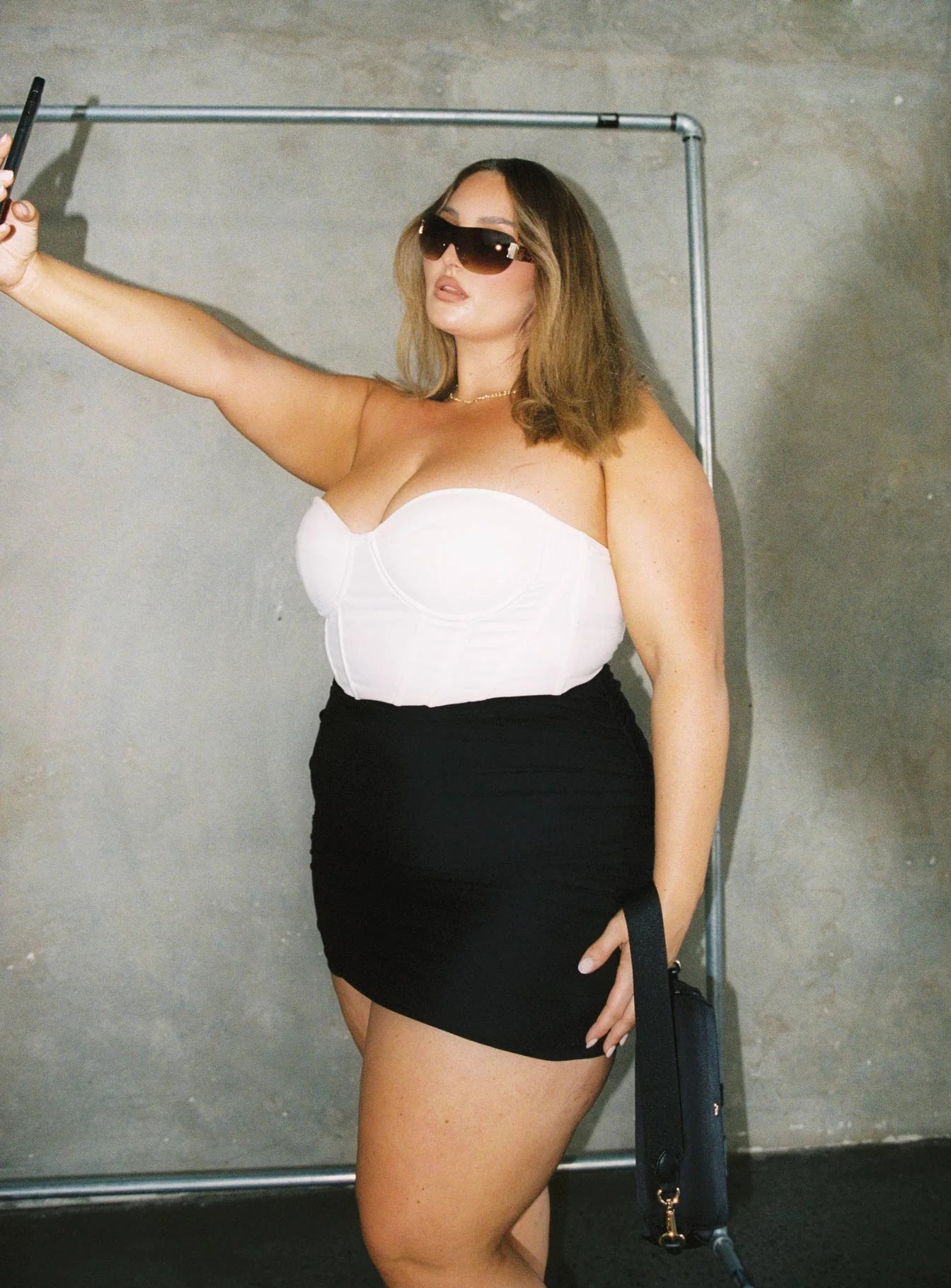 Endless Love Corset Top White Curve