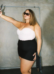 Endless Love Corset Top White Curve