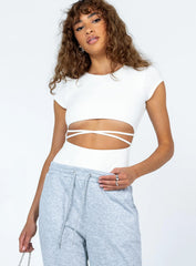 Nicola Bodysuit White