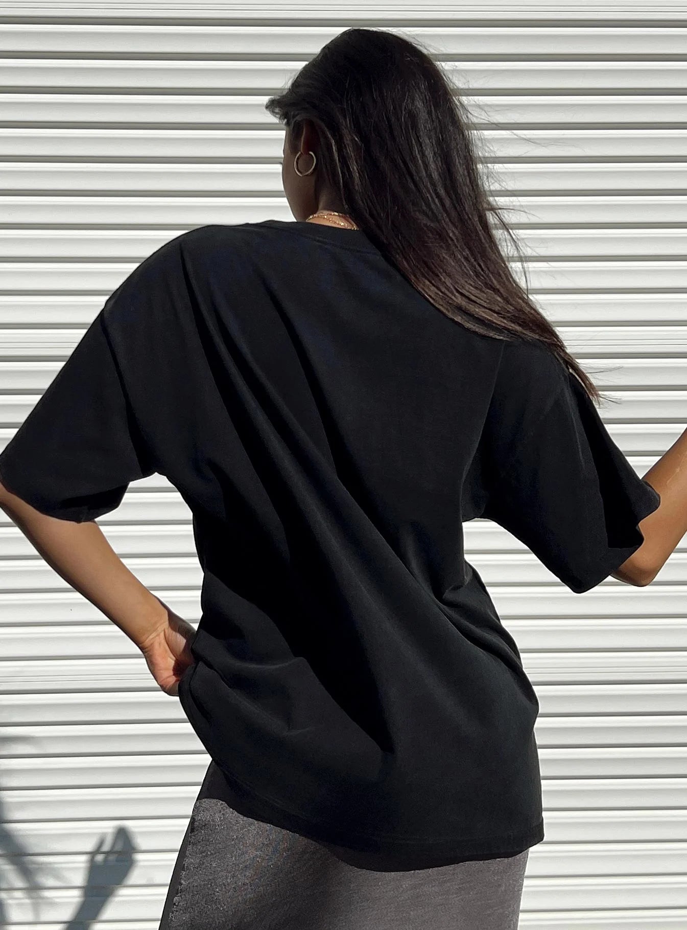 The Rolling Stone American Tour Oversized Tee Black
