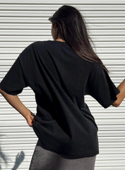 The Rolling Stone American Tour Oversized Tee Black