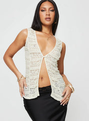 Olsen Vest Cream