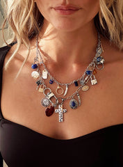 Unplugged Charm Necklace Multi