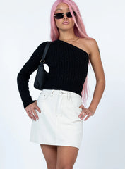 Edyn Mini Skirt White