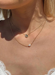 Corindi Pearl Necklace Gold