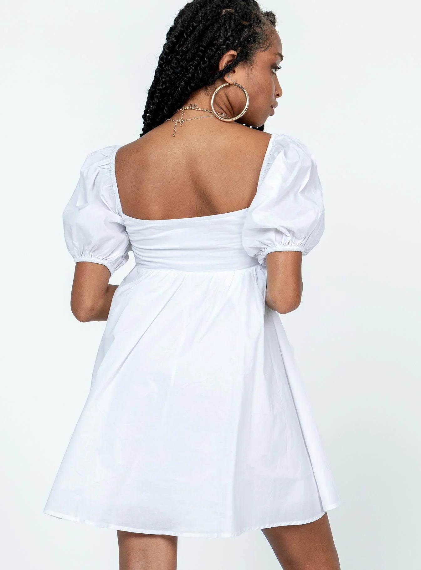 Lillien Mini Dress White