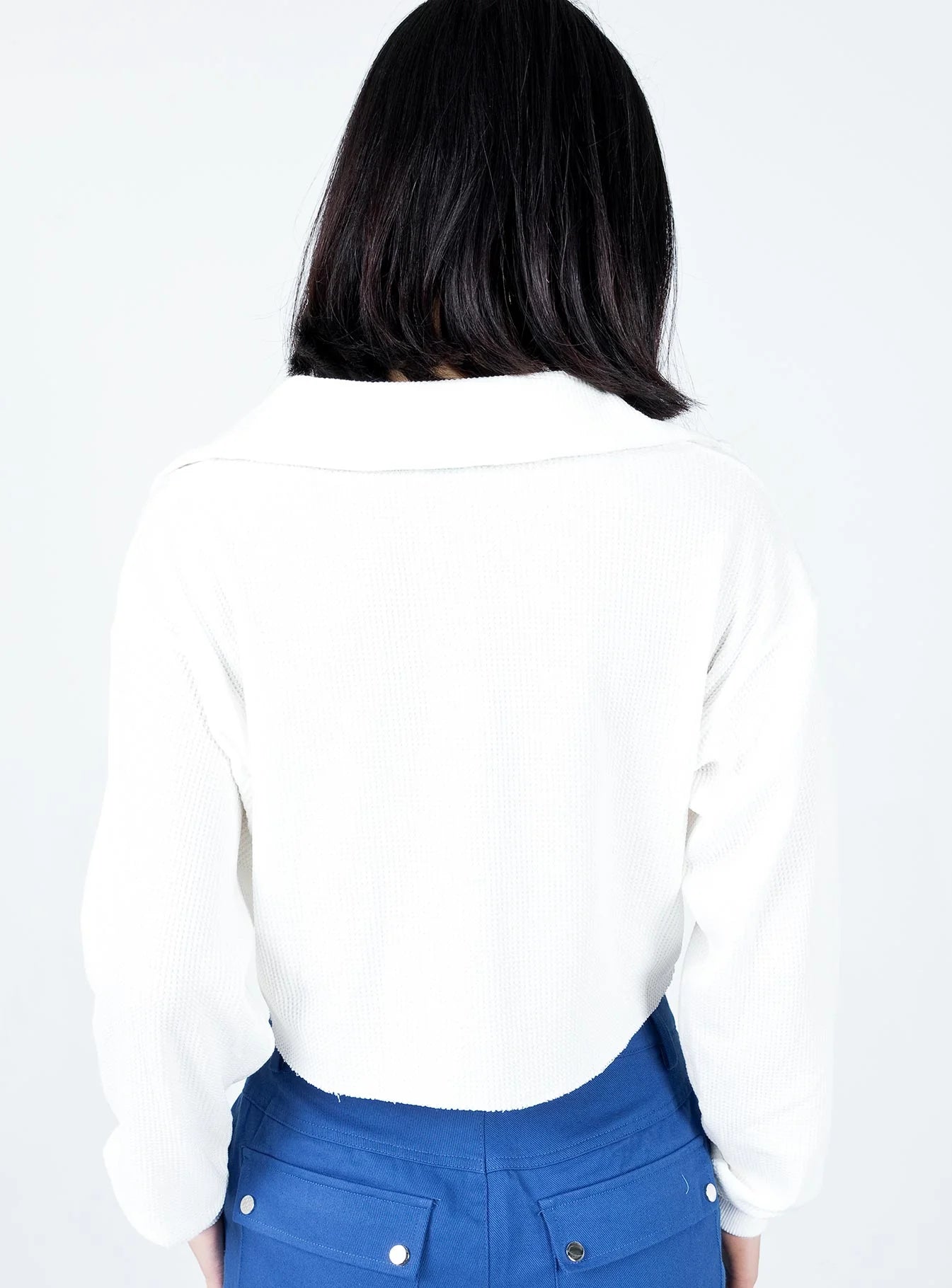 Frances Sweater White