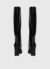 Sawyer Knee High Boots Black