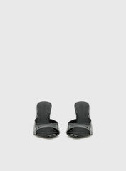 Let Love In Peep Toe Heels Black
