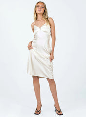 Missy Midi Dress Champagne