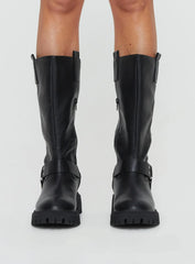 Achillies Riding Boots Black