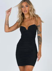 I Want You Mini Dress Black Tall