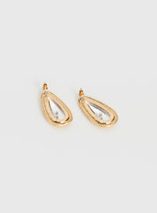 Natilee Teardrop Stud Earrings Multi