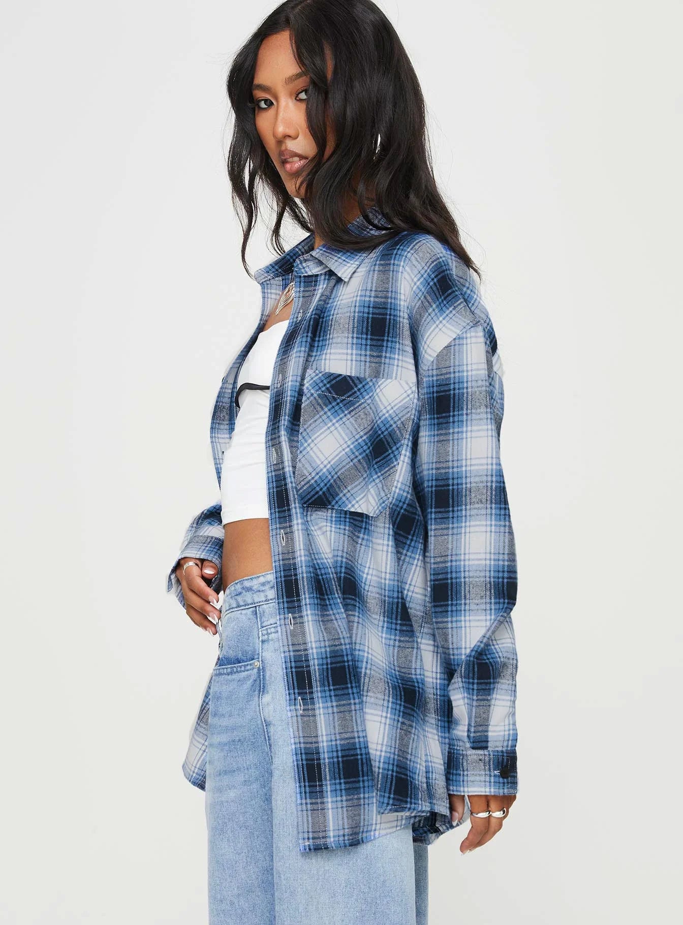 Waver Shirt Blue / Black Check
