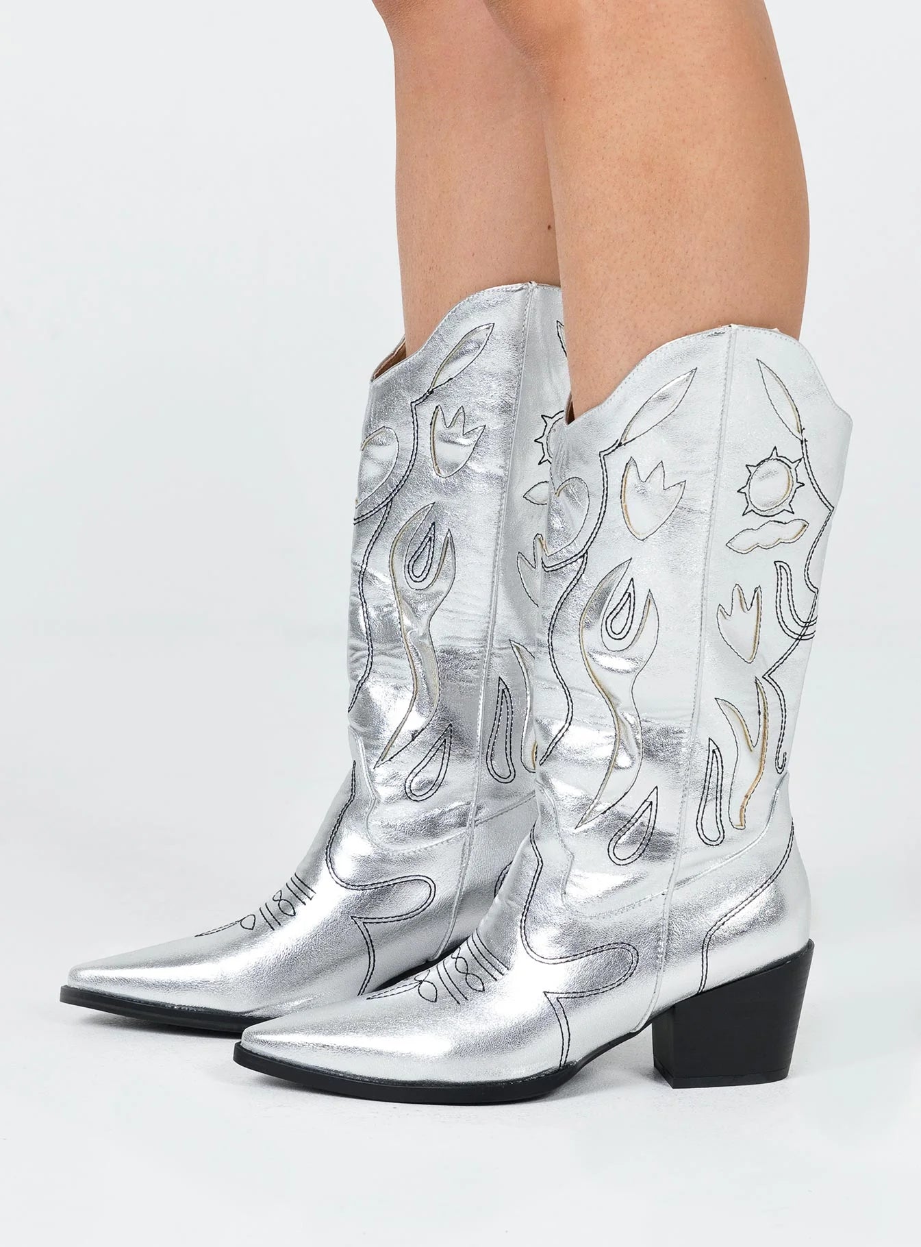 Rosewood Boots Silver