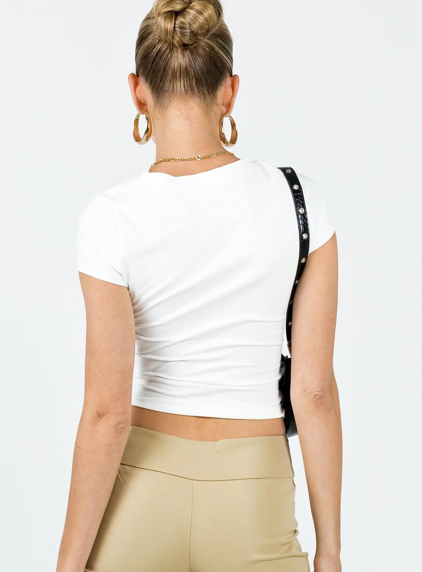 Archana Top White