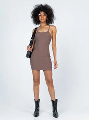 Wilson Mini Dress Brown