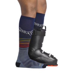 Men's Steep Lines Over-the-Calf Lightweight Ski & Snowboard Socks