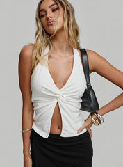 Fontanne Twist Top White